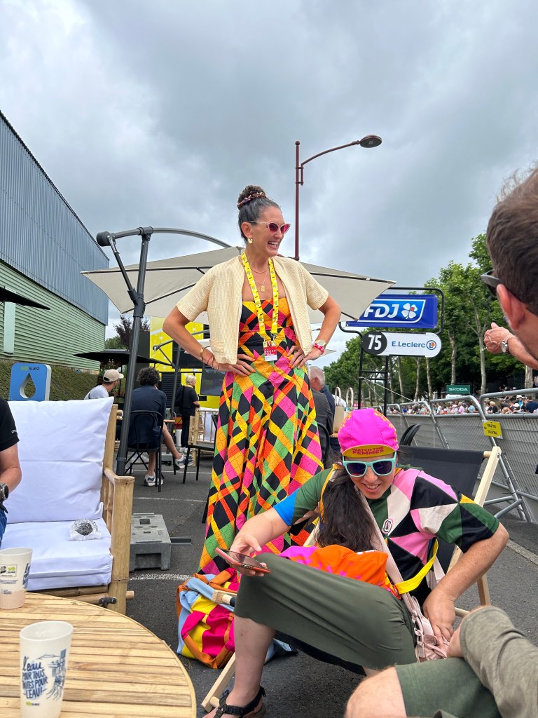 Kate Veronneau with Angela Johnson